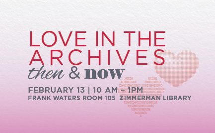 Join the CSWR for Love in the Archives on Thursday Feb 13